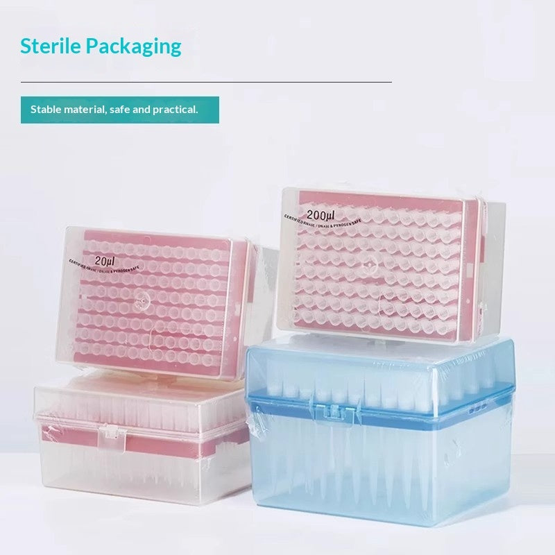 Asijin Sterile Enzyme-Free Boxed Pipette with Filter Head 20ul 100ul 200ul 10 China
