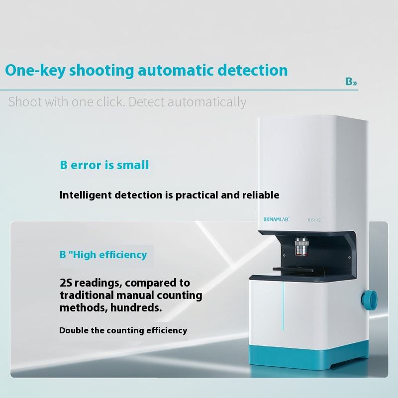 Automatic Visual Reading Biological Cell Counter Accurate Intelligent Detection Plastic Material OEM