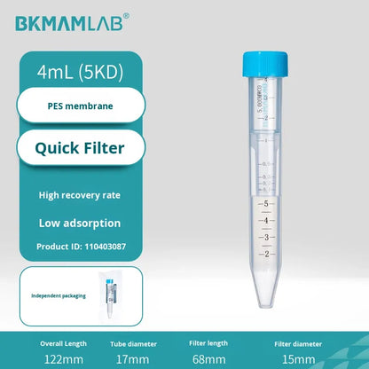 Ultrafiltration Centrifuge Tube Protein Concentration Rapid Separation Purification Nucleic Acid Mic