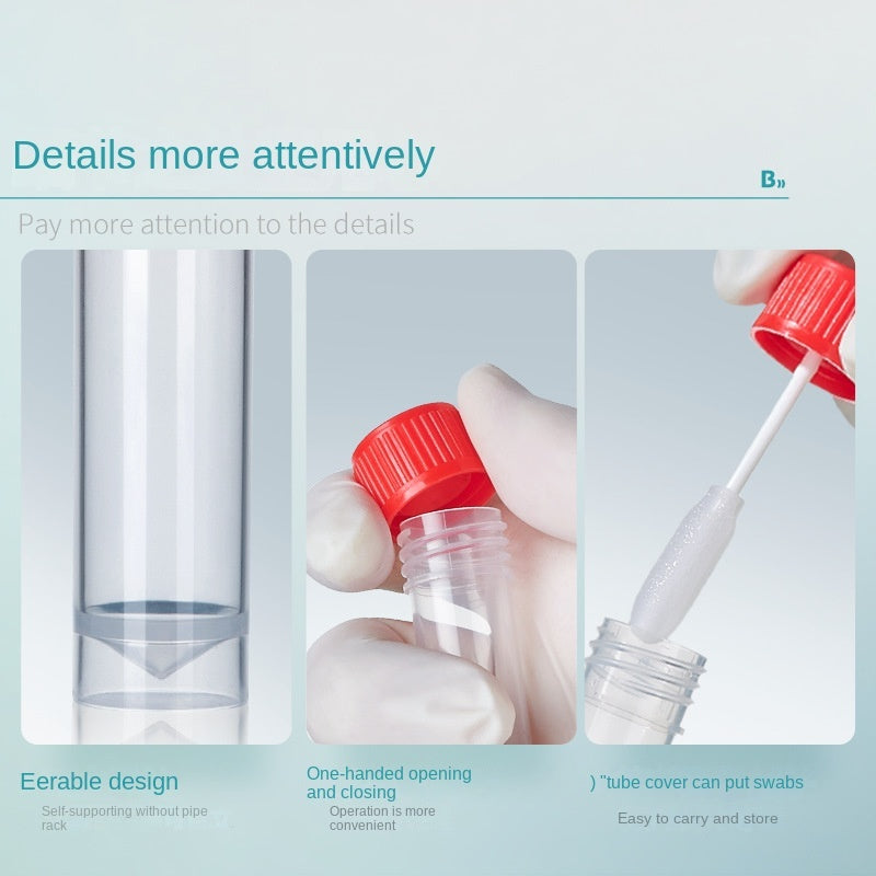 Biological Sampling Tube Preservation Freezing Tip Flat Bottom Centrifuge Sample Tube 5/10/20/30mL