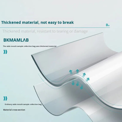 Bikeman Biological Wide-Opening Sterile Water Sampling Bag Large-Opening Disposable Sulfur-Containin