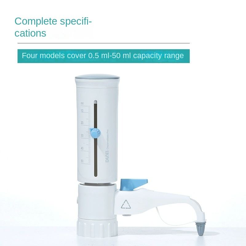 Beijing Dalong Plastic Bottle Mouth Dispenser Quantitative Pipette Doser 50ml Laboratory Adjustable 