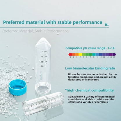 Centrifugal Ultrafiltration Tube Protein & Nucleic Acid Concentrator PES Membrane 5-50KD 4-15mL Ultr