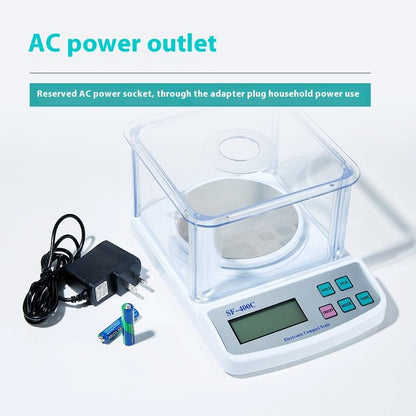 High Precision 0.01g 1% Electronic Balance 600g Weighing Balance Precision Electronic Laboratory Ele