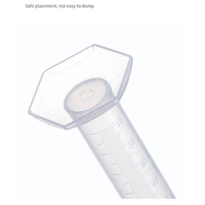 Clear Graduated Plastic Measuring Laboratory Cylinders 10ml 50ml 100ml 500ml 1L for Use in Laborator