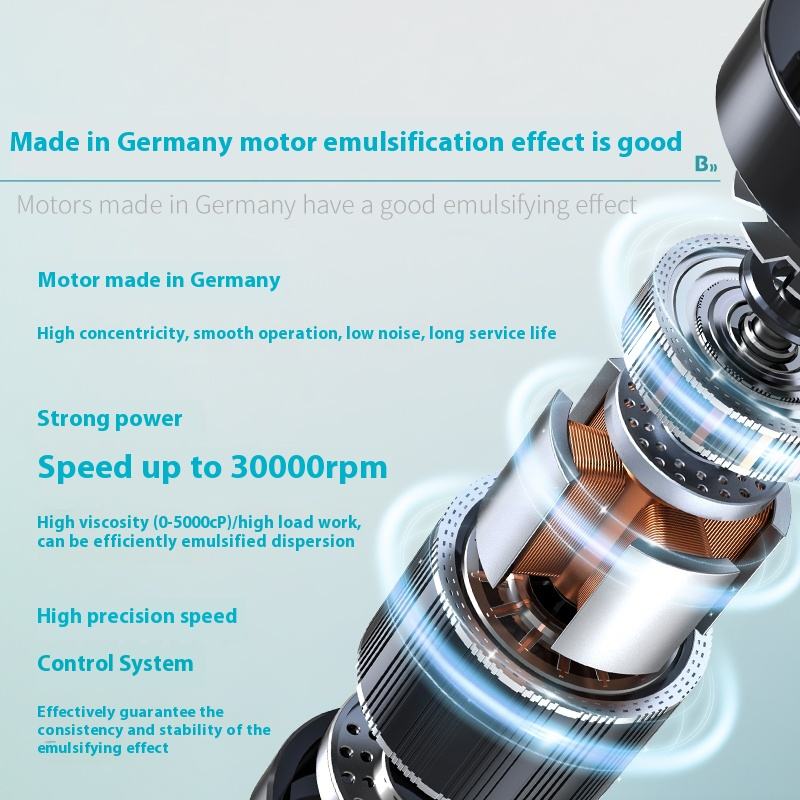 Manufacturer Large Capacity Laboratory Emulsifier Homogenate High-speed Shear Biological Homogenizer
