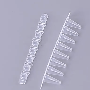 Bio 8-well PCR Tube 0.1/0.2/0.5ml High-Temperature Resistant Fluorescent Quantitative Centrifuge Fla