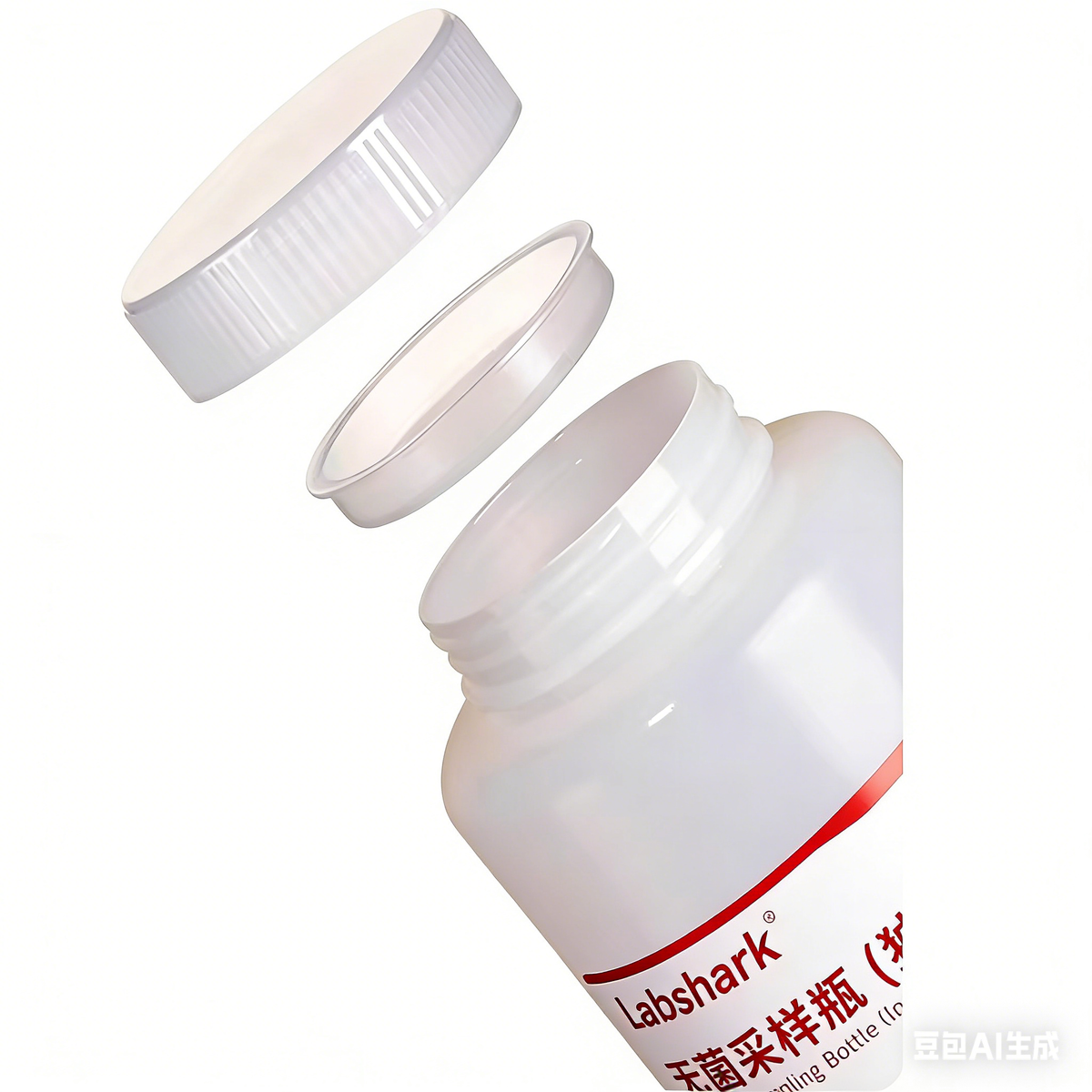 High-sealing Sterile HDPE/PP/PE Plastic Sampling Bottles with Sodium Thiosulfate Various Capacities 