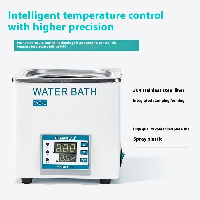 Stainless Steel Laboratory Thermostatic Devices Double Four-Hole Anti-Dry Burning Biological Electri