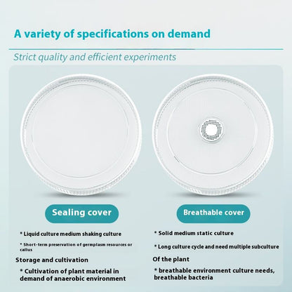 High-temperature Resistant High-pressure Wide Mouth Glass Bottle For Yogurt Strain Plant Tissue Cult