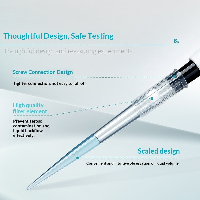 Biological Boxed Disposable Pipette Tips 10ul 200ul 1000ul Sterile Enzyme-Free Filter Core Daelim fo