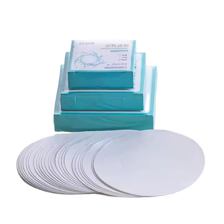 Lab Supplies 7cm 9cm 11cm 12.5cm 15cm 18cm Qualitative Filter Paper for Chemical Analysis Laboratory