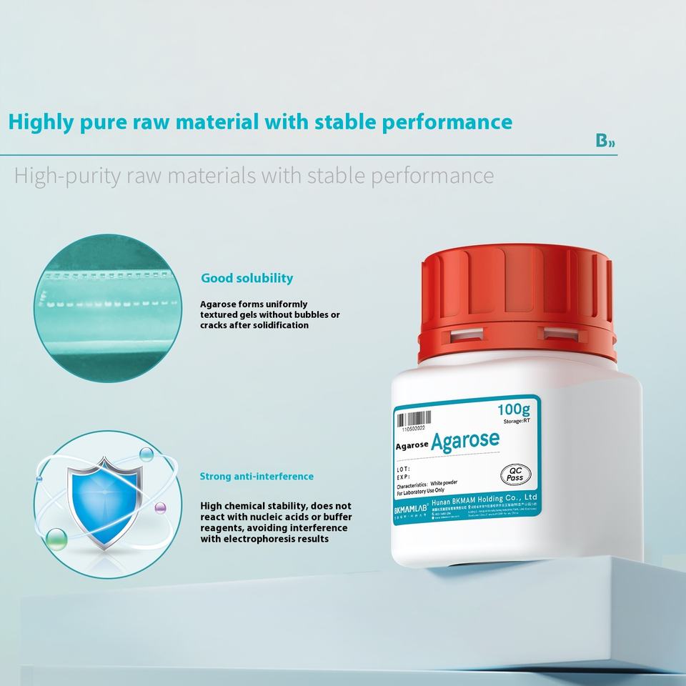 Bioagarose Gel Electrophoresis Nucleic Acid Dna Electrophoresis Reagent Biochemical Laboratory Suppl