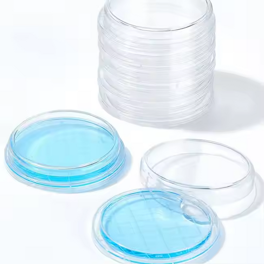 Transparent 55mm Rodac Plate with Lid Lab Consumables for Petri Dishes