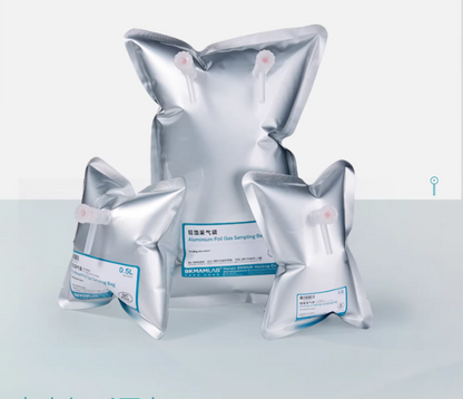 Aluminum Foil Gas Sampling Bag with 10ml-15L Available, Single Valve/two Valve