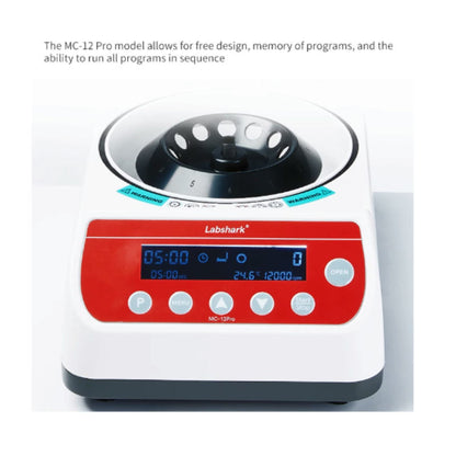 High-Speed Low-Noise Laboratory Mini Micro Centrifuge-Portable Timing Handheld Device