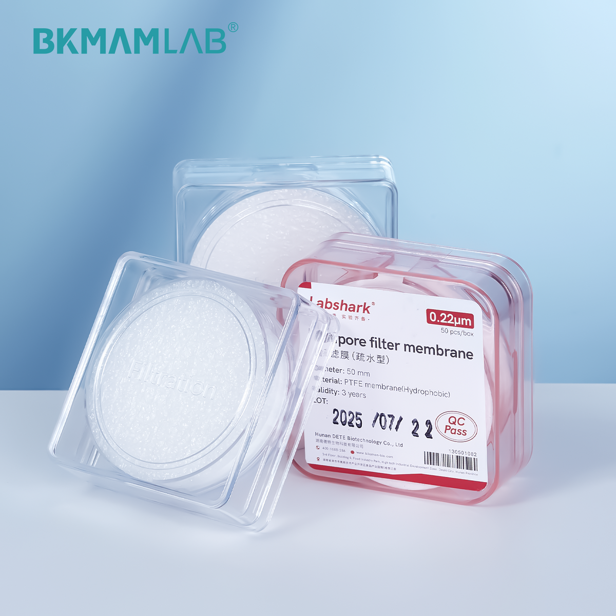 Biological Microporous Hydrophilic Hydrophobic Acid-Base Resistant PTFE Disposable Filter Membrane 0