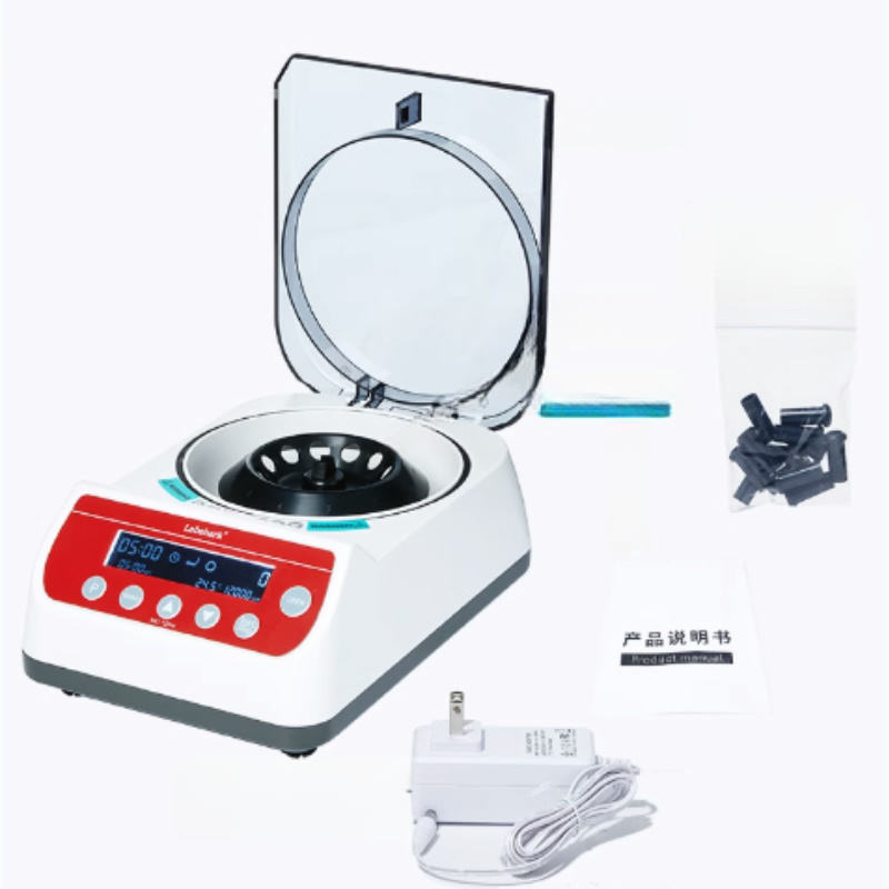High-Speed Low-Noise Laboratory Mini Micro Centrifuge-Portable Timing Handheld Device