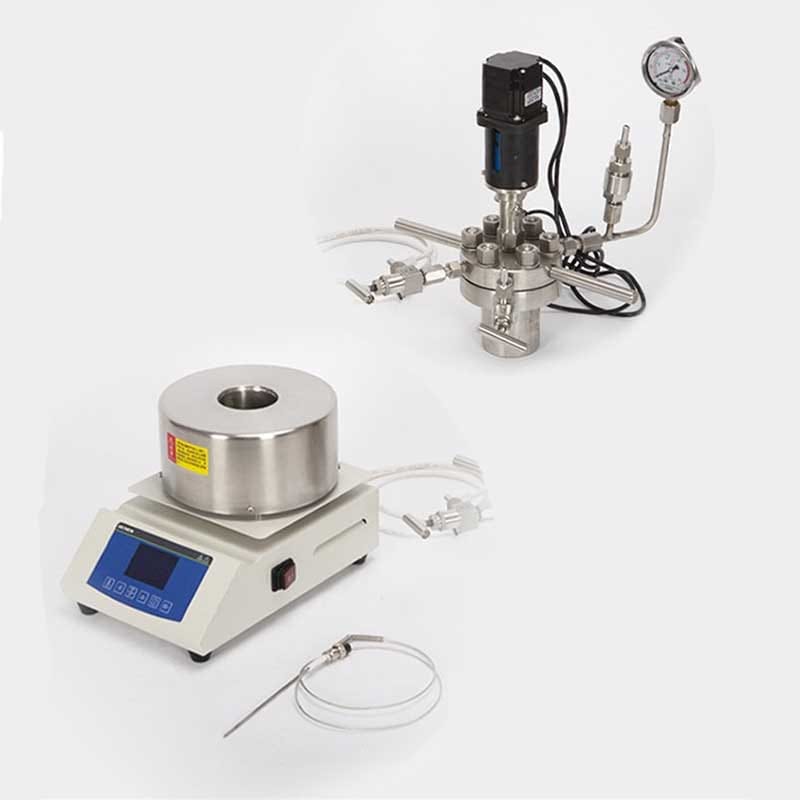 High pressure reactor with electric stirrer & LCD Display, capacity 50-500 ml