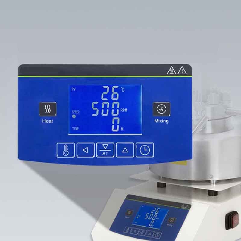 High pressure reactor with electric stirrer & LCD Display, capacity 50-500 ml