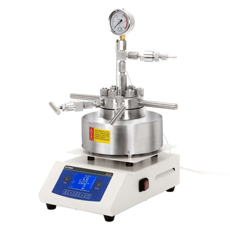High pressure reactor with magnetic stirrer, capacity 50-500 ml