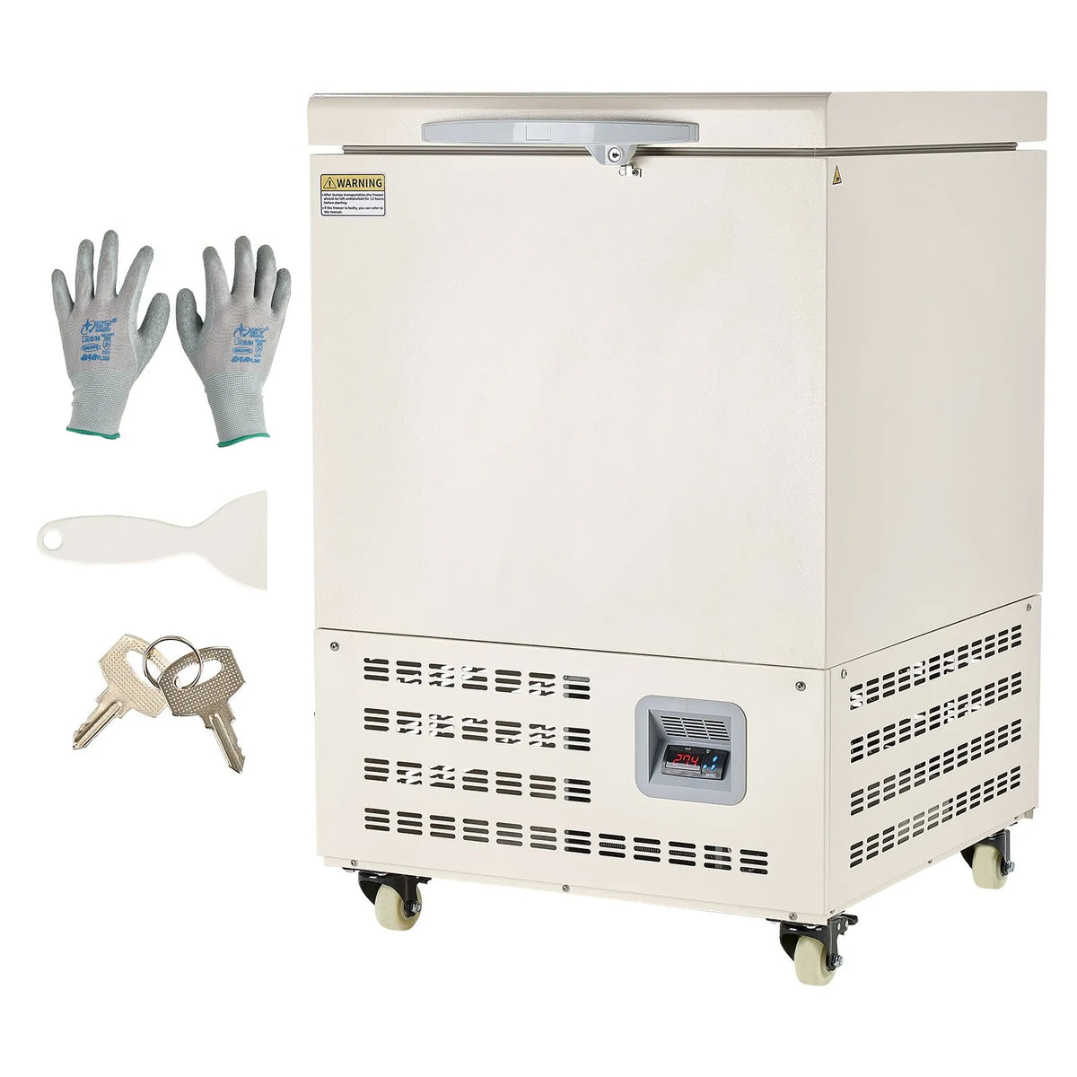 Ultra Low Temperature Lab Freezer, −40℉ to −123℉ Adjustable Temp Range