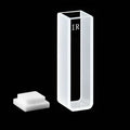 IR quartz macro cuvettes with PTFE lid, Lightpath 10 mm