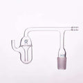 In-line bubbler counter