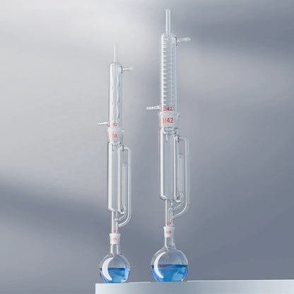 Glass Soxhlet extraction apparatus