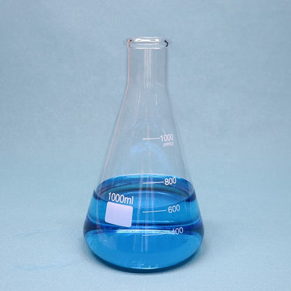 Borosilicate glass Erlenmeyer / conical flask with graduation