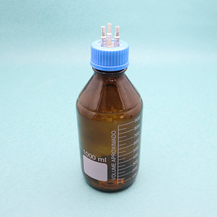 Screw-cap glass reagent bottle