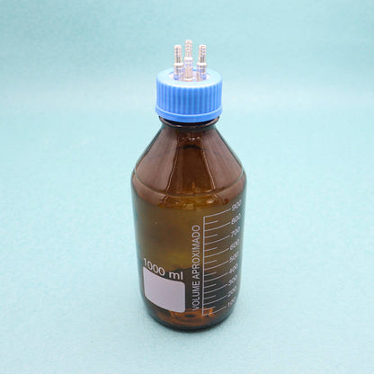 Screw-cap glass reagent bottle