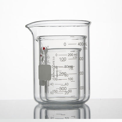 Thickened borosilicate glass beaker SET