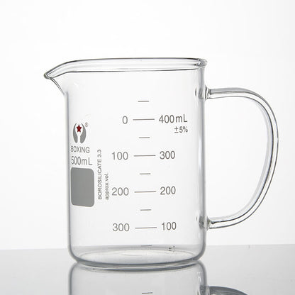 Thickened borosilicate glass beaker SET
