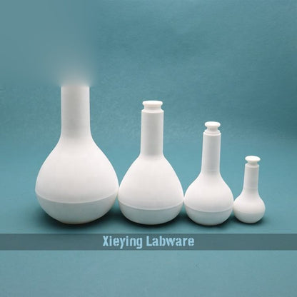 PTFE volumetric flask with stopper