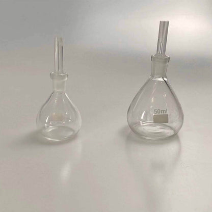 Glass Specific gravity bottle with capillary stopper