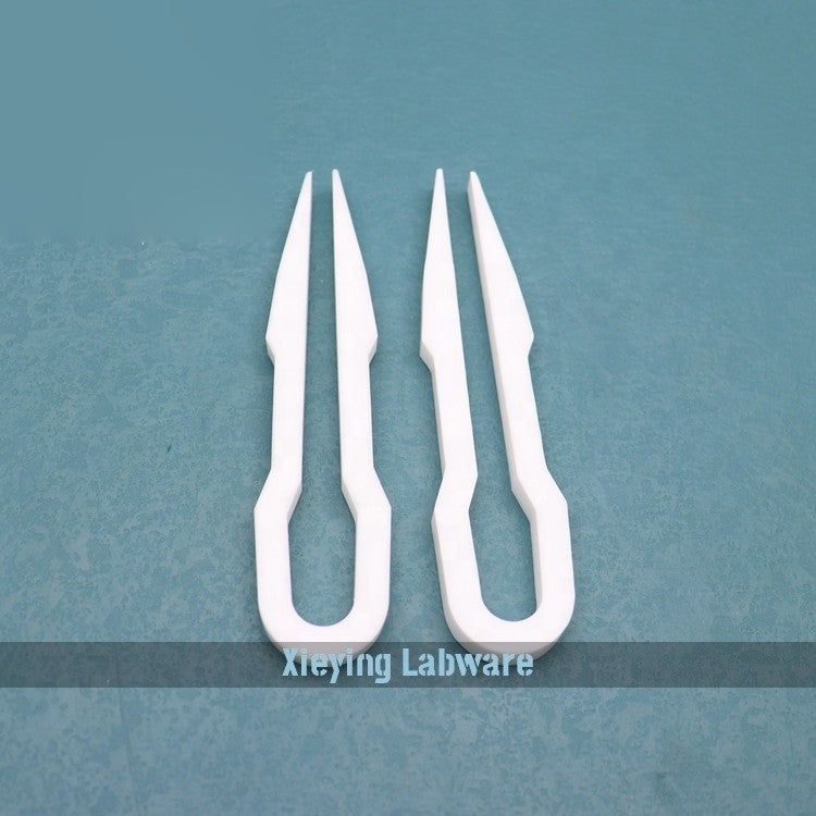 PTFE tweezers/forceps with grip