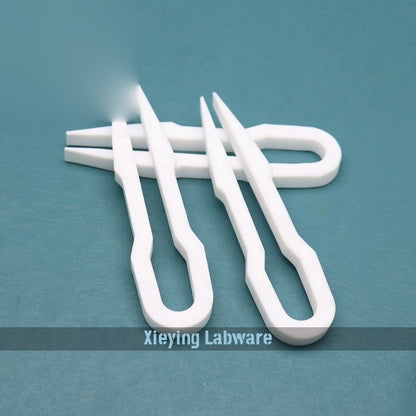 PTFE tweezers/forceps with grip