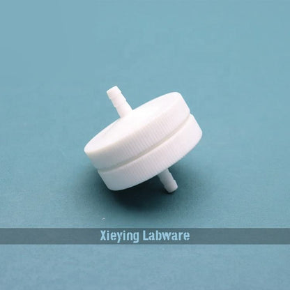 PTFE syringe filter holder with barb tip end