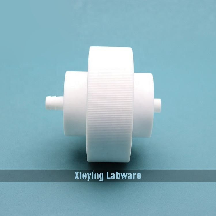 PTFE syringe filter holder with barb tip end