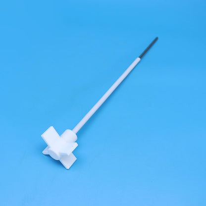 PTFE stirring rod with paddle