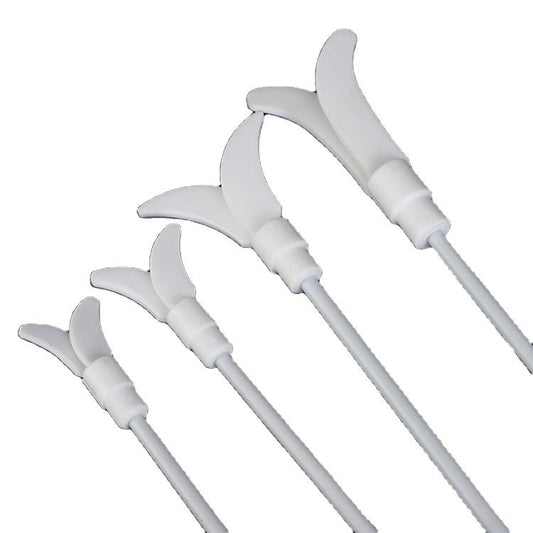 PTFE-coated stirring rod with paddle/blade