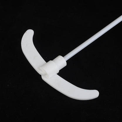 PTFE-coated stirring rod with paddle/blade