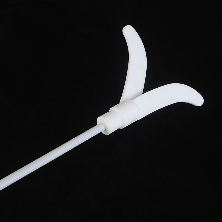 PTFE-coated stirring rod with paddle/blade