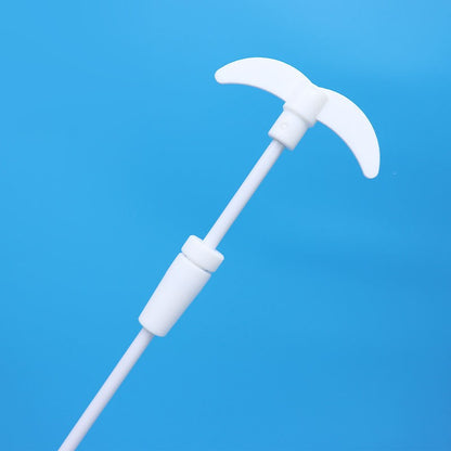 PTFE stirring rod with blade paddle