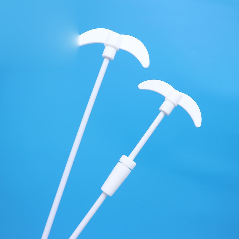 PTFE stirring rod with blade paddle