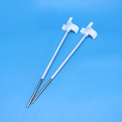 Three-bladed PTFE agitator/impeller shaft