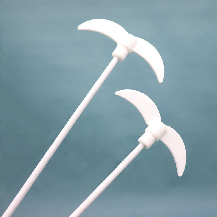 PTFE-Coated Stainless Steel Stirring Shaft with Fixed Paddle (C01801)