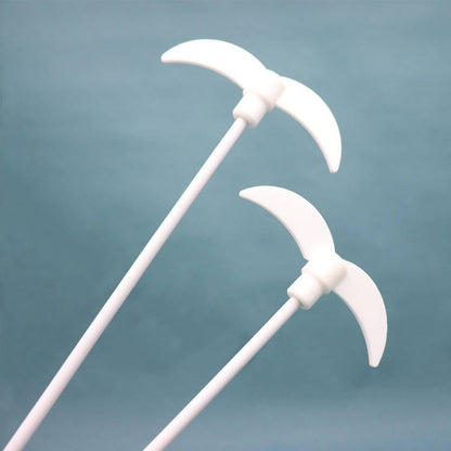PTFE-Coated Stainless Steel Stirring Shaft with Fixed Paddle (C01801)