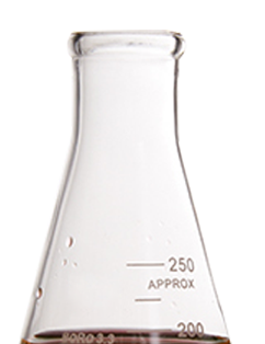 Borosilicate glass triangular flask SET